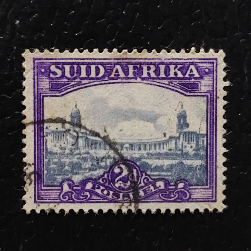 Briefmarke Südafrika, SG107b#, 2 d