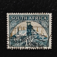 Sello Sudáfrica, SG57 (Mi. 79-80), Usado #, 1 1/2 d