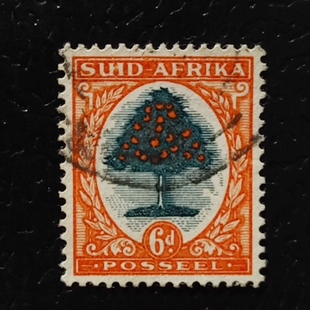 Známka Jižní afrika, SG61 (Mi. 87aI-88aI)#, 6 d