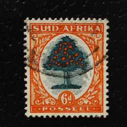 Známka Jižní afrika, SG61 (Mi. 87aI-88aI)#, 6 d