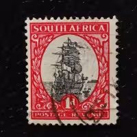 Selo África do Sul, SG56 (Mi. 77AIa-78AIa), Usado #, 1 d