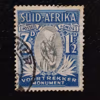Selo África do Sul, SG53 (Mi. 73-74), Usado #, 3 - 1 1/2 d