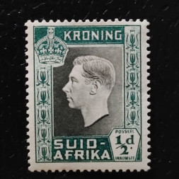 Známka Jižní afrika, SG71 (Mi. 109-110)*, 1/2 d