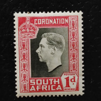 Briefmarke Südafrika, SG72 (Mi. 111-112)*, 1 d