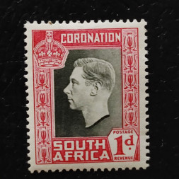 Briefmarke Südafrika, SG72 (Mi. 111-112)*, 1 d