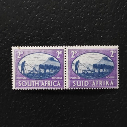 Zweierblock Südafrika, SG109 (Mi. 177-178)*, 2 d