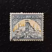Selo África do Sul, SG57 (Mi. 79-80), Usado #, 1 1/2 d