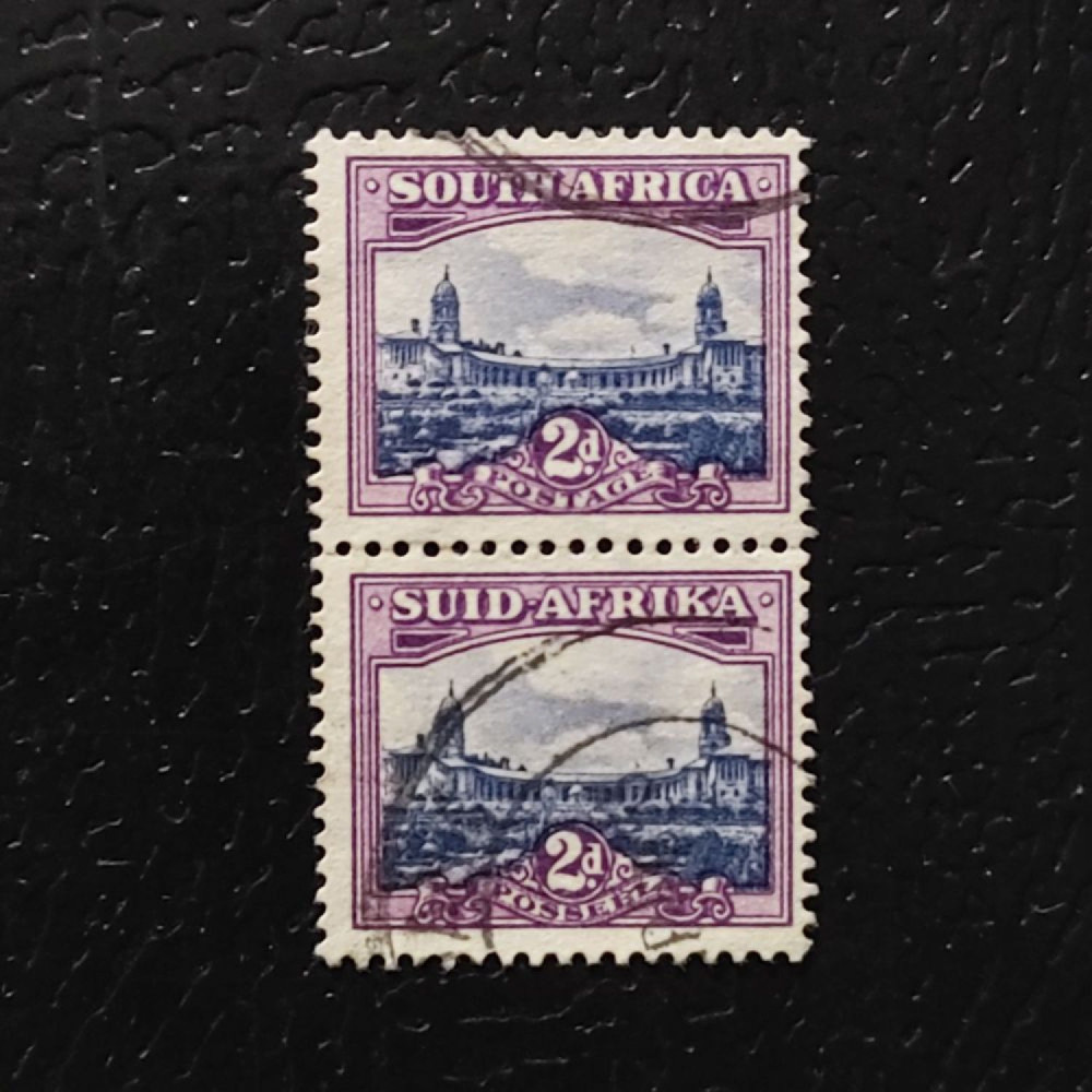 Zweierblock Südafrika, SG134 (Mi. 220-221)#, 2 d