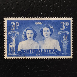 Briefmarke Südafrika, SG113 (Mi. 185-186)#, 3 d