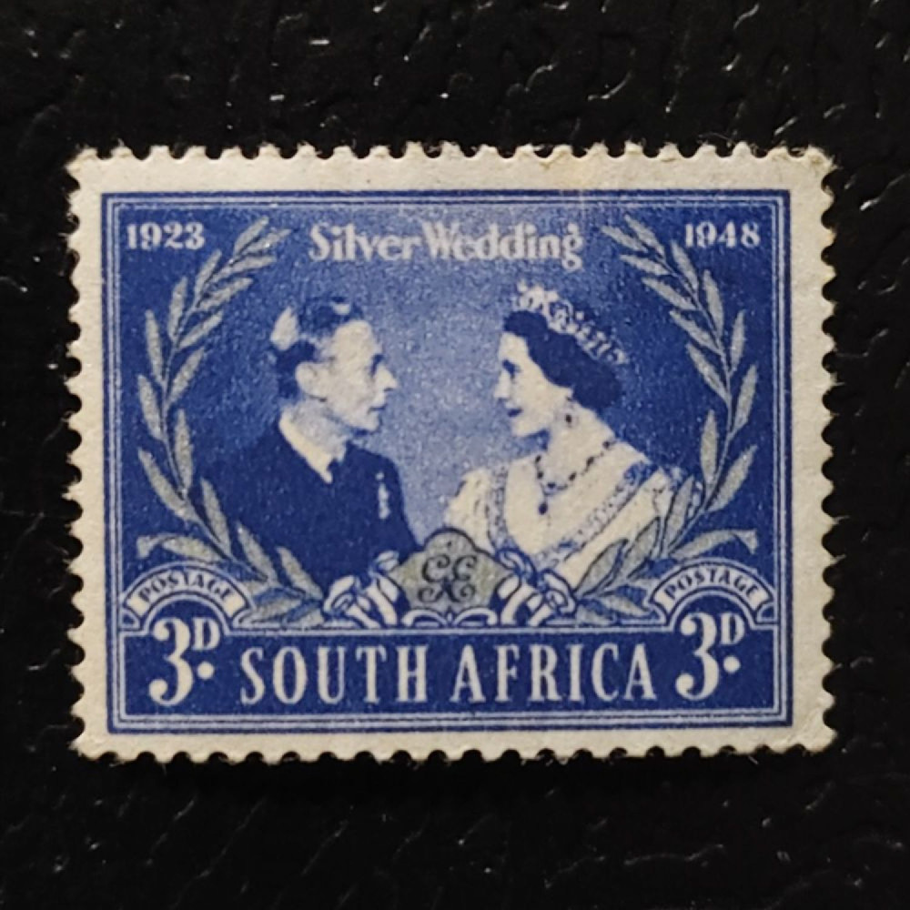 Stamp South Africa, SG125 (Mi. 207-208), MH, 3 d