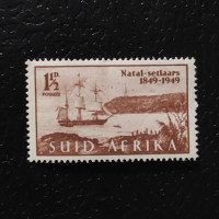 Sello Sudáfrica, SG127 (Mi. 209-210), MH, 2 d