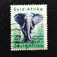 Sello Sudáfrica, SG156 (Mi. 244), Usado #, 4 d
