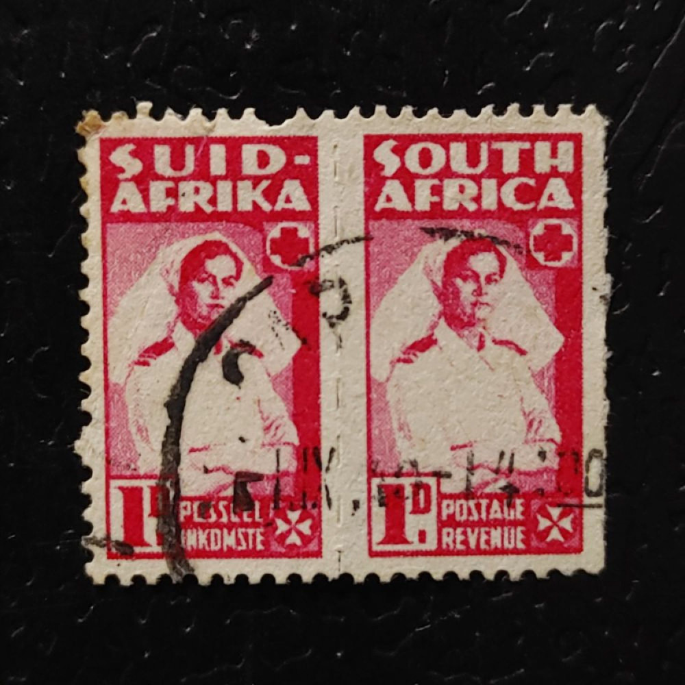 Dvojpáska Jižní afrika, SG44 (Mi. 49-50)#, 2 d