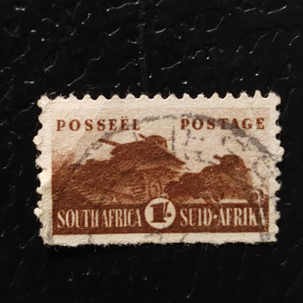 Sello Sudáfrica, SG104 (Mi. 166-166), Usado #, 2 Sh