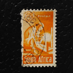 Sello Sudáfrica, SG102, Usado #