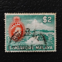 Známka Singapur, SG51 (Mi. 41)#, 2 $