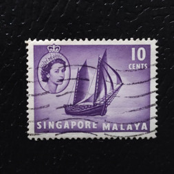Známka Singapur, SG44 (Mi. 34)#, 10 c