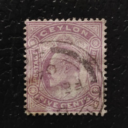 Sello Ceilán, SG268 (Mi. 134), Usado #