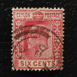 Známka Ceylon, SG291 (Mi. 150)#, 2P Známka Ceylon, SG291 (Mi. 150)#, 2P