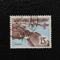 Sello África del Sudoeste, SG215B (Mi. 348), Usado #, 15 c