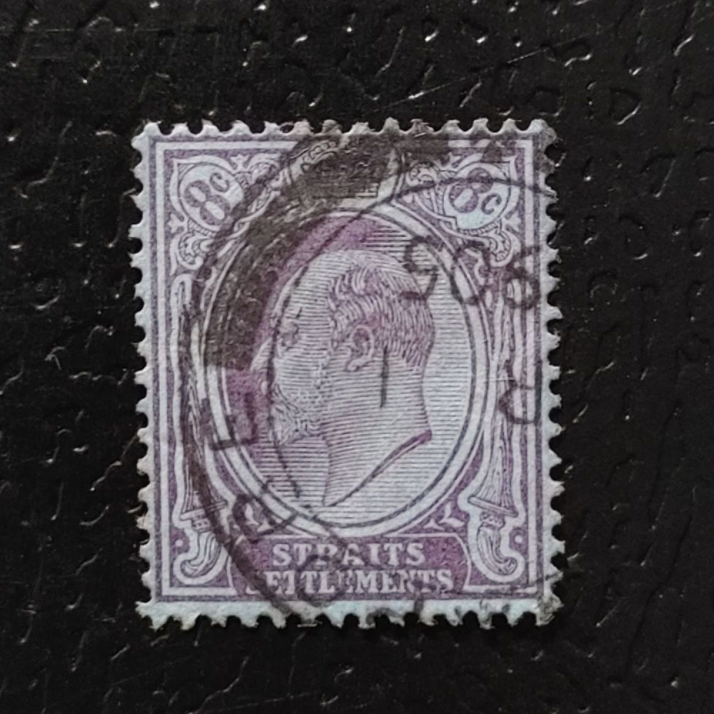 Briefmarke Straits Settlements, SG126 (Mi. 95)#, 8 c