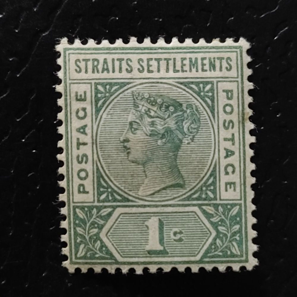 Briefmarke Straits Settlements, SG95 (Mi. 64)*, 1 c