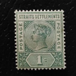 Známka Průlivové osady, SG95 (Mi. 64)*, 1 c