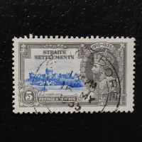 Známka Průlivové osady, SG256 (Mi. 188)#, 5 c