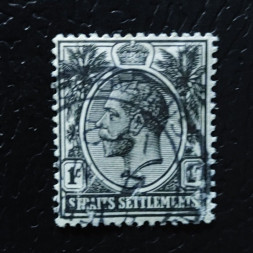 Sello Establecimientos de los Estrechos, SG194 (Mi. 157), Usado #, 1 c