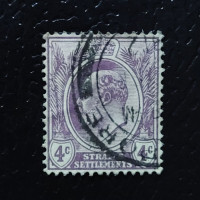 Briefmarke Straits Settlements, SG197 (Mi. 140)#, 4 c
