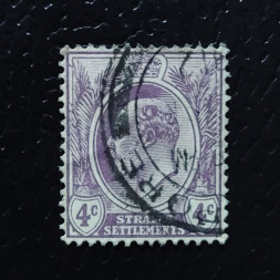 Briefmarke Straits Settlements, SG197 (Mi. 140)#, 4 c