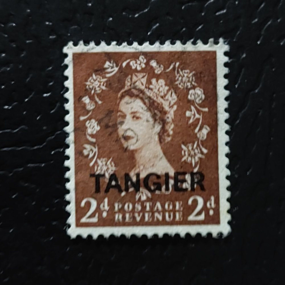 Sello Tánger, SG318 (Mi. 85), Usado #, 2 d