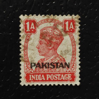 Známka Pákistán, Mi.4 (SG 4)#, 1 A