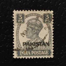Briefmarke Pakistan, Mi.1 (SG 1)#, 3 P
