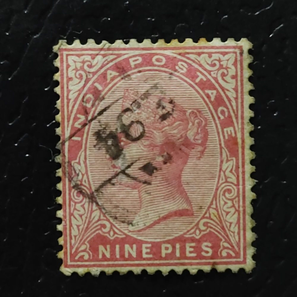 Známka Indie, SG86 (Mi. 32)# Známka Indie, SG86 (Mi. 32)#