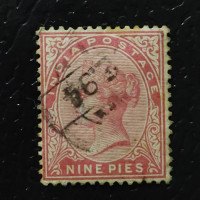 Známka Indie, SG86 (Mi. 32)# Známka Indie, SG86 (Mi. 32)#