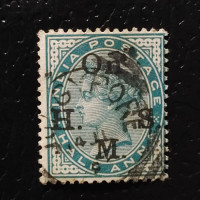 Známka Indie, SGO38 (Mi. D27)# Známka Indie, SGO38 (Mi. D27)#