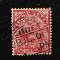 Známka Indie, SG111 (Mi. 49)#, 9P