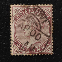 Známka Indie, SG88 (Mi. 33)# Známka Indie, SG88 (Mi. 33)#