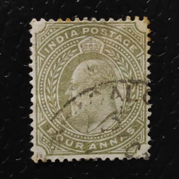 Známka Indie, SG128 (Mi. 61)#, 10Sh