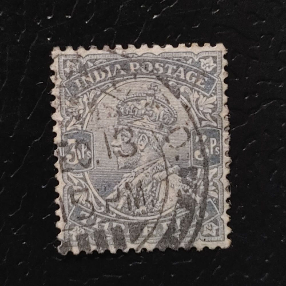 Známka Indie, SG152 (Mi. 42)(*), 4P Známka Indie, SG152 (Mi. 42)(*), 4P