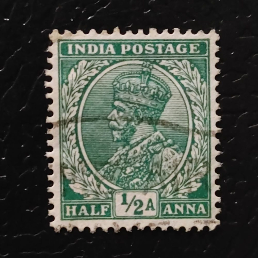 Známka Indie, SG157 (Mi. 76)#, 2½P Známka Indie, SG157 (Mi. 76)#, 2½P