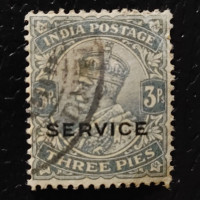 Známka Indie, SGO73 (Mi. D51)# Známka Indie, SGO73 (Mi. D51)#