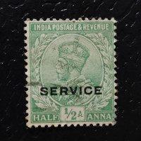 Známka Indie, SGO76 (Mi. D52)# Známka Indie, SGO76 (Mi. D52)#