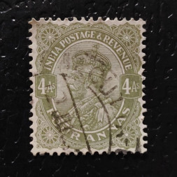 Známka Indie, SG211 (Mi. 114)(*), 1Sh Známka Indie, SG211 (Mi. 114)(*), 1Sh