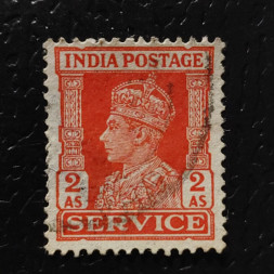 Známka Indie, SGO147 (Mi. D109)# Známka Indie, SGO147 (Mi. D109)#