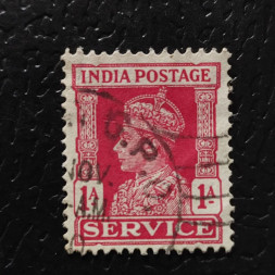 Známka Indie, SGO144 (Mi. D106)# Známka Indie, SGO144 (Mi. D106)#