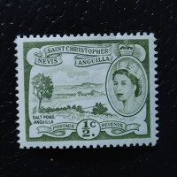 Sello San Cristóbal y Nieves, SG106a (Mi. 113), MNH, 0 c