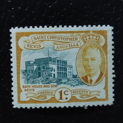 Stamp St. Kitts and Nevis, SG94 (Mi. 100), (*), 1 c