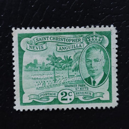 Briefmarke St. Kitts und Nevis, SG95 (Mi. 101)#, 2 c